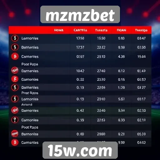 Comparativo de jogos e horários no mzmzbet
